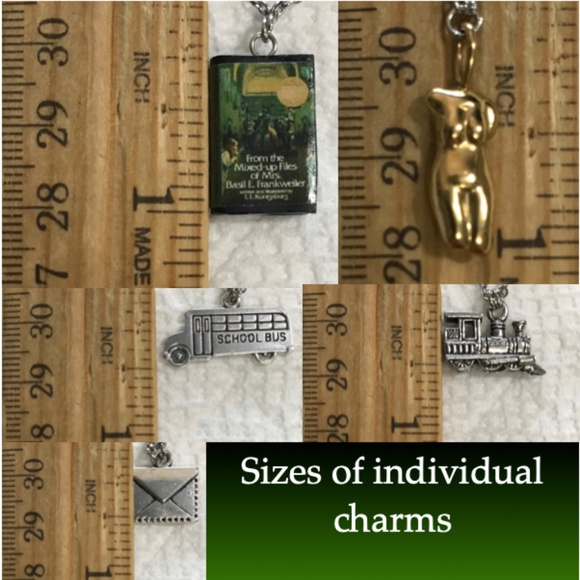 Mixed-up Files of Mrs. Basil E. Frankweiler by Konigsburg Handmade Book Necklace - Picture 13 of 15